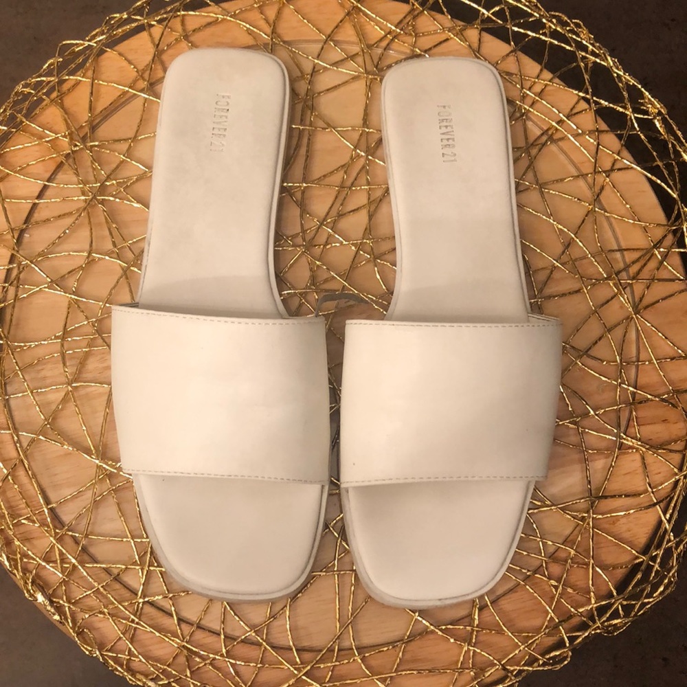 White Sandals